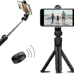 ZmiZc Bluetooth Selfie Stick with Wireless Remote And Extended Tripod Stand Bluetooth Selfie Stick-picture-11