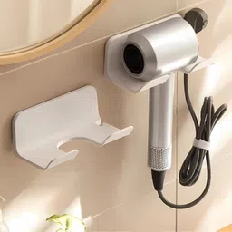 maycreate Wall Hair Dryer Rack Organizer Wall Mounted Dryer Holder-picture-26