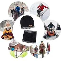 goldiamond Unisex-Adult  Cap & Neck Warmer image 4