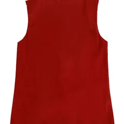 FOURFOLDS Boys Orange Solid Nehru Jacket image 2