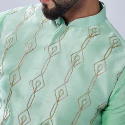 KISAH Embroidered Nehru Jacket image 2