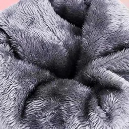 fashion by ls Navy Blue Woolen Cap and Neck Warmer Set, Winter Wear for Men and Women image 2