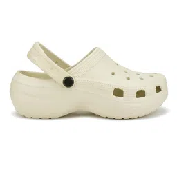 WINGSCRAFT-Premium Comfortable Regular Wear Women Clogs Sandal for Women's & Girls-Combo(2)-OO1-OO8-8 Beige image 4