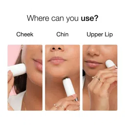 BRAUN FS1000 Cordless Wet & Dry Trimmer for Upper Lips, Chin & Cheeks for Women (With Smart light, White) image 3