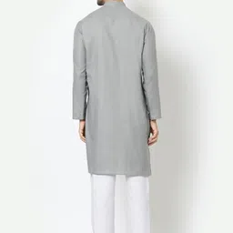 omkar enterprisess Men Cotton Blend Kurta Pyjama Set image 2