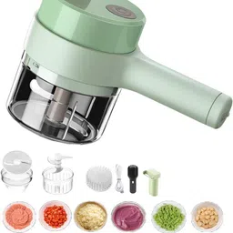 voltegic Multifunction Cordless Electric Food Small Slicer, Vegetable Cutter Electric Vegetable & Fruit Slicer-picture-32