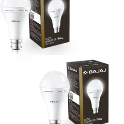 bajaj 15W B22 WHITE INVERTER LED BULB PACK OF-02 4 hrs Bulb Emergency Light-picture-15