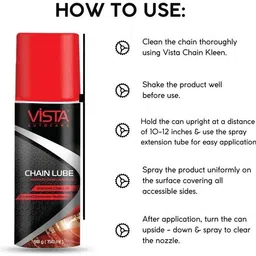 resil vista vista chain lube spray 0.1 vista chain oil Chain Oil image 2