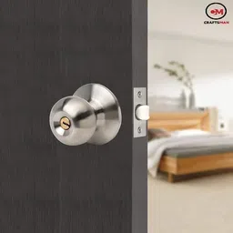 craftsman Stainless Steel Chrome Door levers image 3