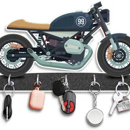 raptech Key Holder for Home|Wooden Key Stand for Wall|Key Hanger|Key hooks (11403) Wood Key Holder image 1