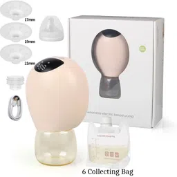 Wearable Design Electric Breast Pump, Bottle & Bag Attachment, Travel-Friendly - Electric-image-63