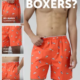 xyxx 100% Super Combed Cotton Renew Printed Men Boxer image 2
