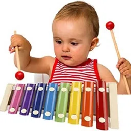 little mind Calculation Shelf + 8 Note Xylophone Musical Toy (Combo) For Kids image 4
