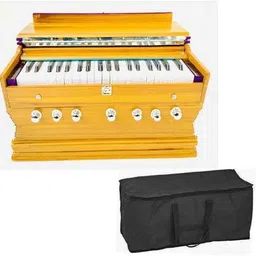khalsa musical Bass Reed & Male Reed & 39 Keys, 7 Stopper 3.2 Octave Harmonium With Carry Bag Bass Reed & Male Reed & 39 Keys, 7 Stopper 3.2 Octave Harmonium With Carry Bag 3.2 Octave Hand Pumped Harmonium-picture-26