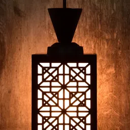 shree shyam 3 Light Creative Wooden Pendant Lamp for Room,Foyer,Hallway Ceiling Lamp(Black) Pendant Lamp Ceiling Lamp image 5