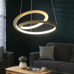 laspia by lafit Madeline Gold Aluminium LED Ceiling Lights-picture-18