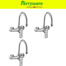 parryware Vista Wall Mounted Sink mixer with Swivel Spout set of 3 pic 035 Wall Mounted Sink mixer with Swivel Spout Sink Mixer Faucet-picture-20