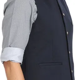 turtle Solid Men Waistcoat image 3