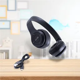 house of common Collapsible Bluetooth Bass Wave Immersive Sound_ZU Bluetooth & Wired Headset image 1
