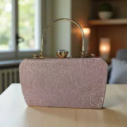 ms collections Casual Pink Clutch-picture-25