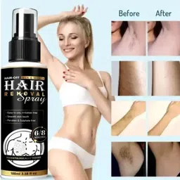 cosmiva Hair Removal Spray for Men & Women - Chest, Legs, Under Arms & Intimate Area Cream-picture-14