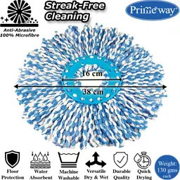 primeway Executive Microfibre Mop Head Refill Mop Head image 2