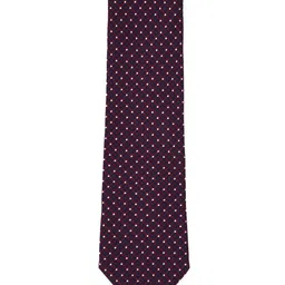 Louis Philippe Men Purple & Blue Printed Accessory Gift Set image 2