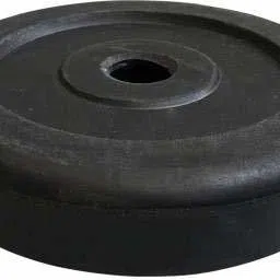 sx fitness 20 kg 20 Kg Spare Rubber Weight Plates Combo (2kg X 4 Plates, 3kg X 4 Plates) Home Gym Combo image 4