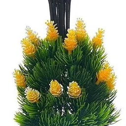 yuvivaa Multicolor Wild Flower Artificial Flower with Pot-picture-45