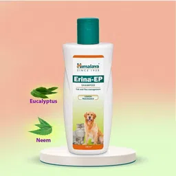 himalaya herbals Erina ep shampoo 200ml pack of 2 Flea and Tick natural Dog, Cat Shampoo image 3