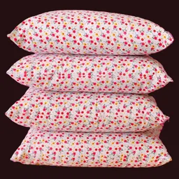 twirox LUXURY Polyester Fibre Floral Sleeping Pillow Pack of 4-picture-16