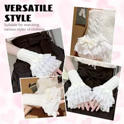 serplex Wool Arm Sleeve For Girls image 5