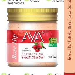 AYA Rosehip Exfoliating Face Scrub 100 ml image 3