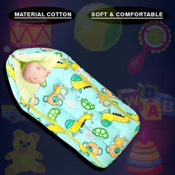 concepte BABY SLEEPING BAG BABY SLEEPING BAG Giraffe & Monkey Print image 5