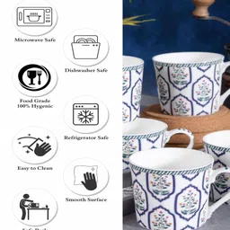 Glamorous Glass Coffee Mug (Set of 6) by Roxx image 5