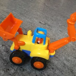razz bazz Construction Toy Play Set|Excavator, Dumper, Cement Mixer & Tractor Trolly-346-picture-20