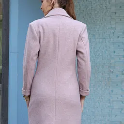 plagg Wool Solid Coat For Women image 4