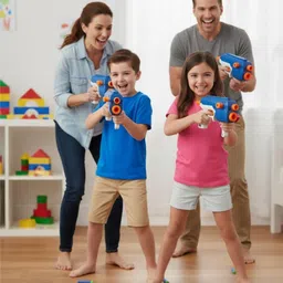 allsmiles toys Soft Bullet Gun Toy for Kids | Safe Foam Dart Blaster | Indoor Outdoor Fun Guns & Darts image 5