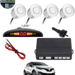 peeps store Universal 4 White Reverse Parking Sensor-PS25B134 Universal 4 White Reverse Parking Sensor-PS25B134 Parking Sensor-picture-22