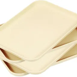 oicia NEW1_Wheat Straw Tray Set, Rectangular Platter for Party, Restaurant Tray-picture-47