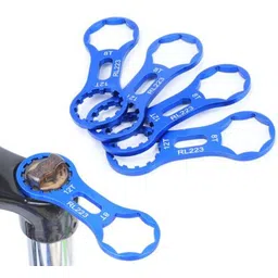 Aluminium Alloy Bike Front Fork Spanner Double Cycling Tool-image-39