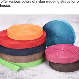 iCONY Nylon Webbing Strap, 10 Meters, 1 inch Width, 0.7 mm Thickness Strap image 5