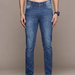 roadster Men Tapered Fit Mid Rise Blue Jeans-picture-13