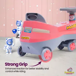 dandles Misty Swing Car for Kids, Magic Toys with Led Light & Music Car for 2+ Years Car image 4