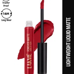 lakmé Forever Matte Liquid Lipstick, Smudgeproof & Lasts For 20Hrs image 4