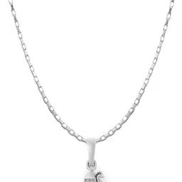 akshat sapphire Sterling Silver (92.5% Purity)God Kartikeya pendant with Chain Silver Pendant Set-picture-26