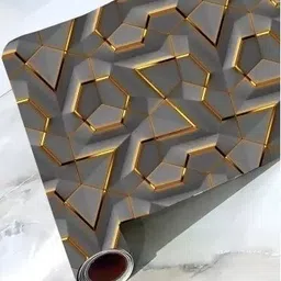 uratech Paper Decorative Gold, Grey Wallpaper-picture-12