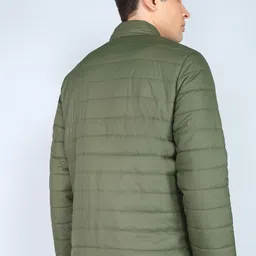 pepe jeans Men Solid Bomber Jacket image 4