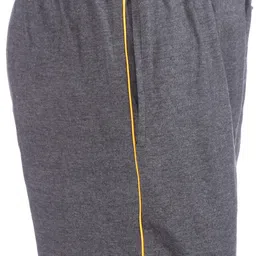 neo garments Solid Men Grey Regular Shorts image 4