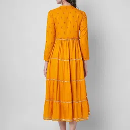 kalaxi Viscose Rayon Stitched Anarkali Gown image 2